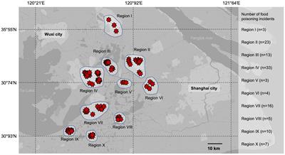 Whole genome sequence-based characterization of virulence and antimicrobial resistance gene profiles of Staphylococcus aureus isolated from food poisoning incidents in eastern China